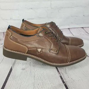 Guess | Shoes | Guess Mens Size 3 Brown Jibben Oxford Shoes  display picture 1